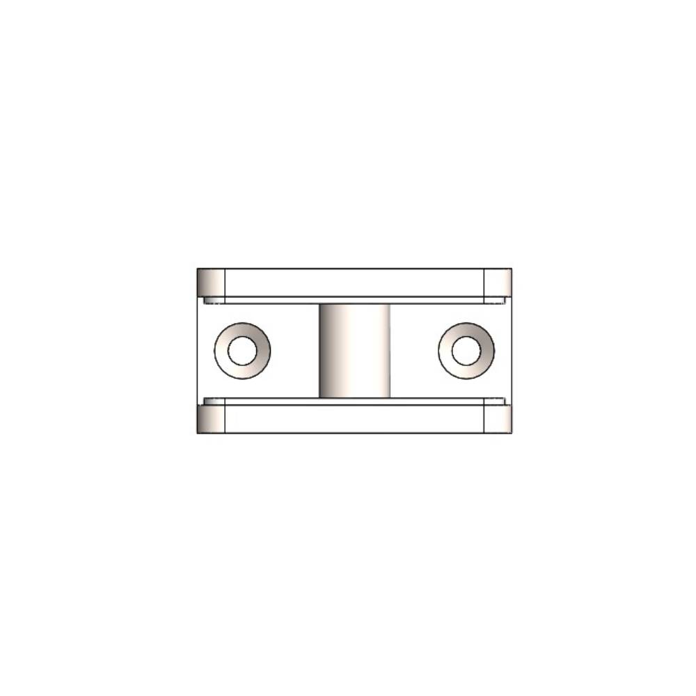 SUPPORTO FISSAGGIO VETRI O PLEXIGLASS-2